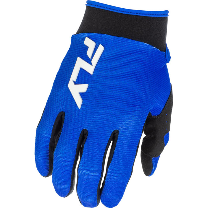Gants FLY RACING F-16 - bleu/bleu foncé/blanc | Oxmoto
