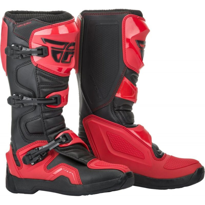 Bottes FLY RACING Maverik Rouge 12-47 | Oxmoto