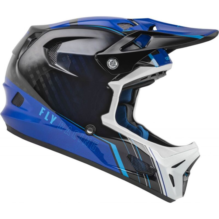 Casque FLY RACING Werx-R Bleu/Noir | Oxmoto