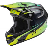 Casque FLY RACING Werx-R Teal/Jaune/Noir | Oxmoto