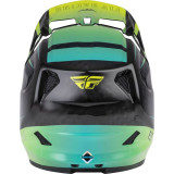 Casque FLY RACING Werx-R Teal/Jaune/Noir | Oxmoto