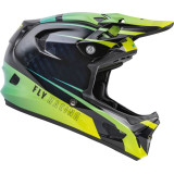 Casque FLY RACING Werx-R Teal/Jaune/Noir | Oxmoto