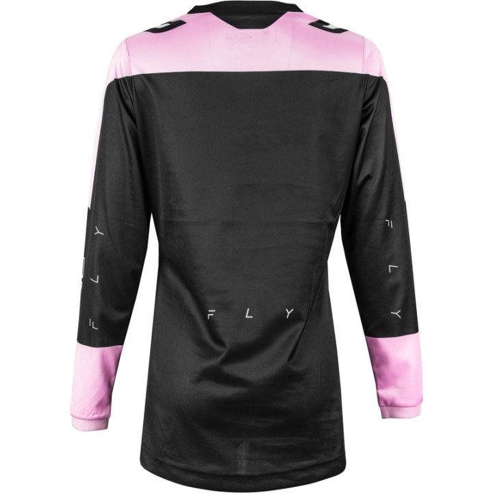 Maillot femme FLY RACING F-16 - noir/lavande | Oxmoto