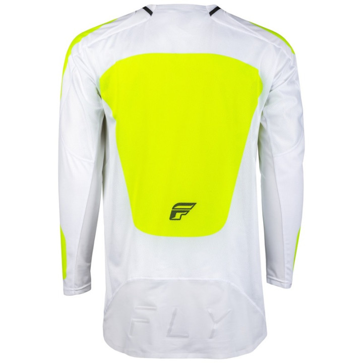 Maillot FLY RACING Evolution DST - blanc/Hi-Vis | Oxmoto
