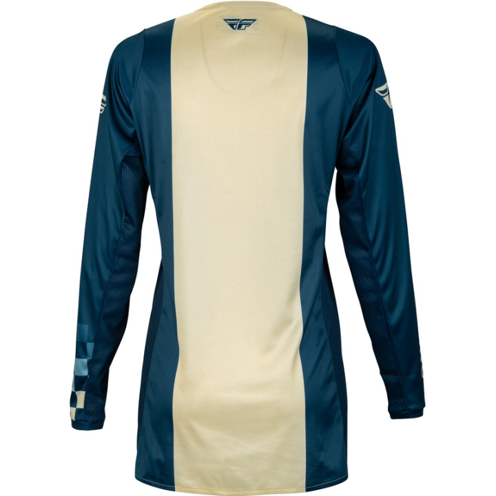 Maillot femme FLY RACING Lite - Navy/Ivory | Oxmoto