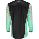 Maillot FLY RACING Kinetic Jet Noir/Mint/Gris | Oxmoto
