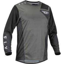Maillot FLY RACING Kinetic Jet Gris/Noir | Oxmoto