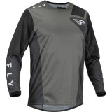 Maillot FLY RACING Kinetic Jet Gris/Noir | Oxmoto