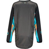 Maillot FLY RACING F-16 Femme Gris/Rose/Bleu | Oxmoto