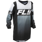 Maillot enfant FLY RACING F-16 - noir/blanc | Oxmoto