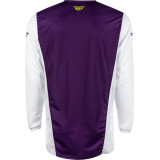 Maillot FLY RACING Kinetic Reload - Deep Purple/blanc/Hi-Vis
