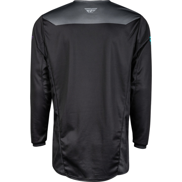 Maillot FLY RACING Kinetic Reload - anthracite/noir/Blue Iridium