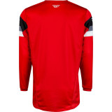 Maillot FLY RACING Kinetic Prix - rouge/gris/blanc | Oxmoto
