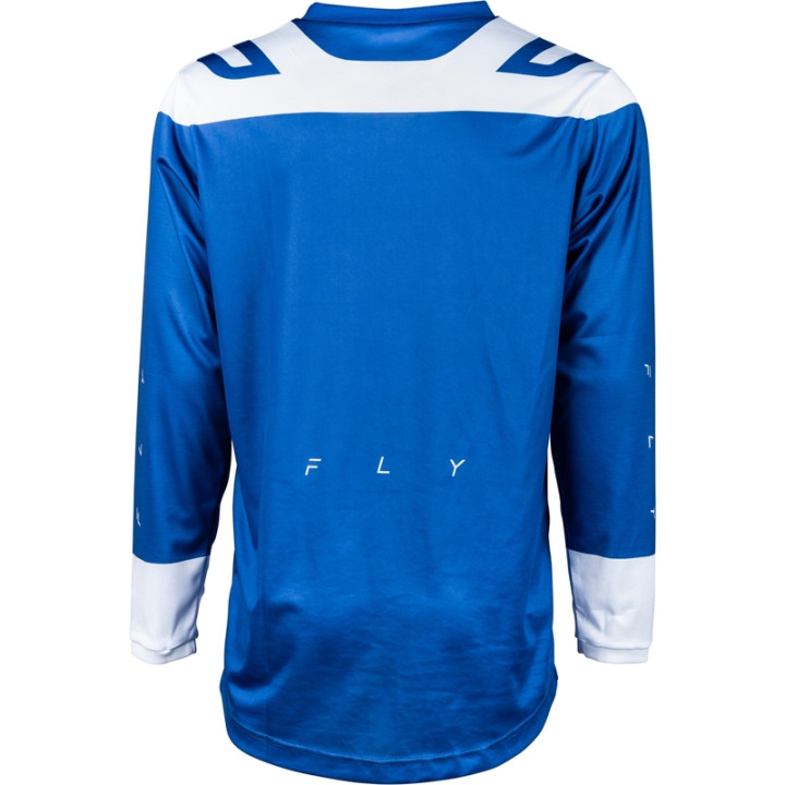 Maillot FLY RACING F-16 - True Blue/blanc | Oxmoto