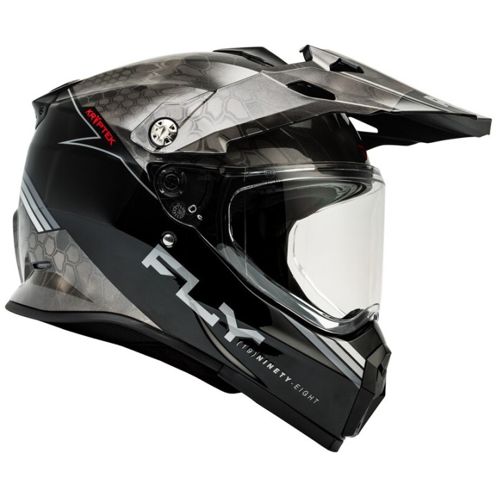 Casque FLY RACING Trekker Kryptek Conceal - noir/gris/blanc