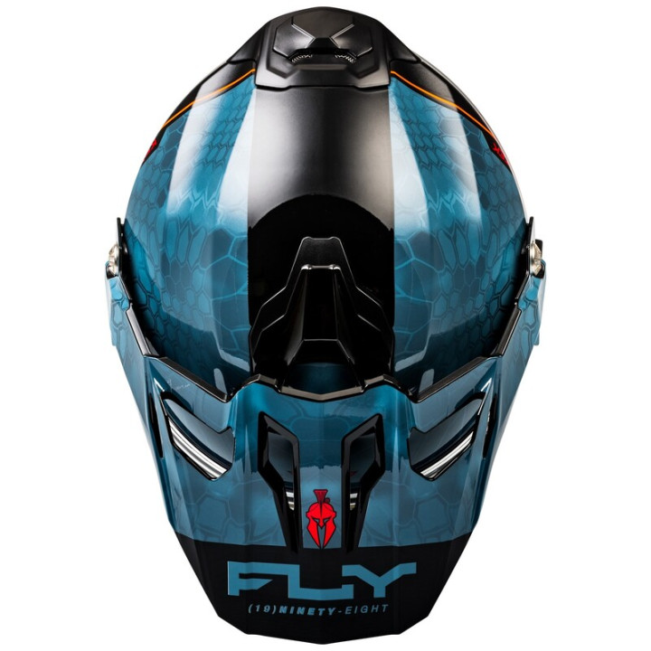 Casque FLY RACING Trekker Kryptek Conceal - Slate/noir/rouge