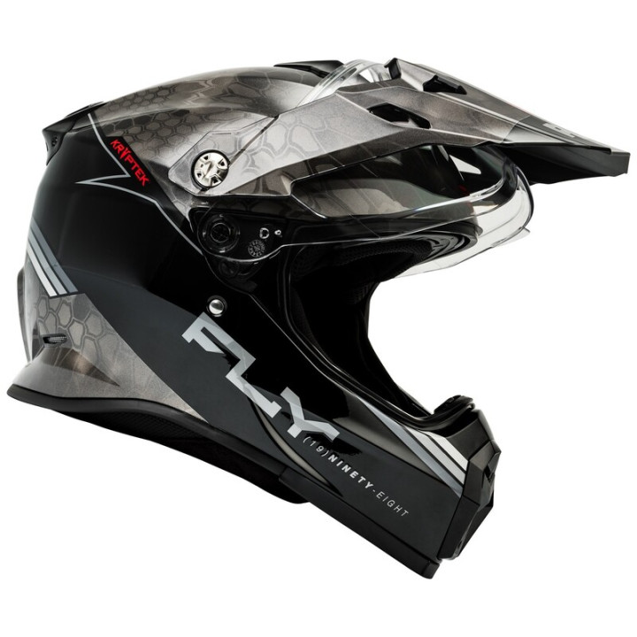 Casque FLY RACING Trekker Kryptek Conceal - noir/gris/blanc
