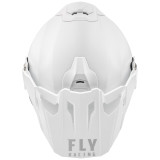 Casque FLY RACING Trekker Solid - blanc | Oxmoto
