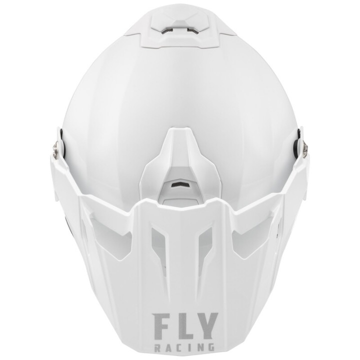 Casque FLY RACING Trekker Solid - blanc | Oxmoto