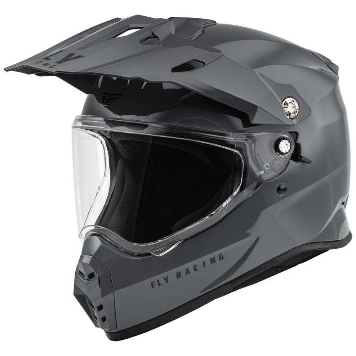 Casque FLY RACING Trekker Solid - gris | Oxmoto