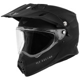 Casque FLY RACING Trekker Solid - noir mat | Oxmoto