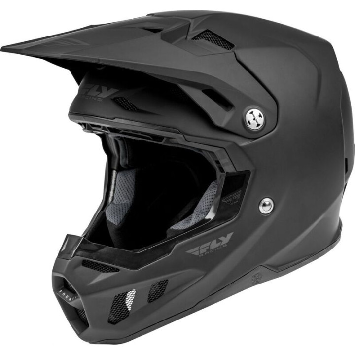 Casque FLY RACING Formula CC Solid Noir Mat | Oxmoto