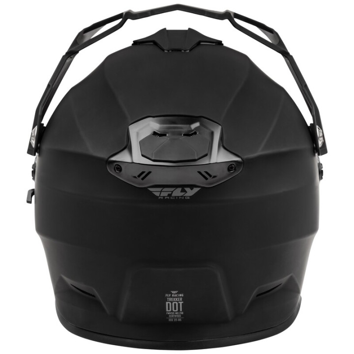 Casque FLY RACING Trekker Solid - noir mat | Oxmoto