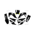 Kit plastiques UFO noir - Husqvarna TC/FC | Oxmoto