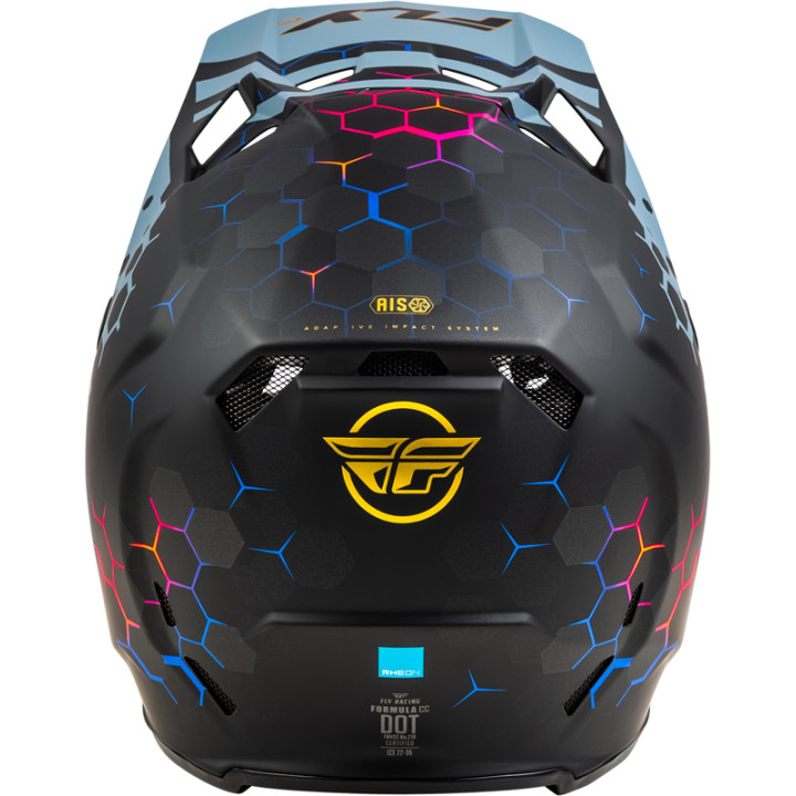 Casque FLY RACING Formula CC Tektonic - noir mat/Slate