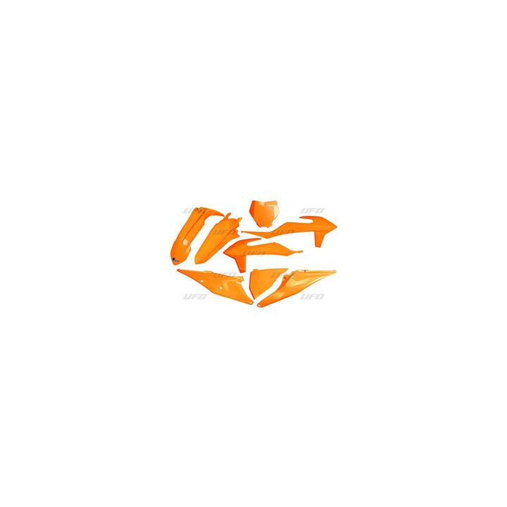 Kit plastiques UFO orange fluo KTM SX/SX-F | Oxmoto