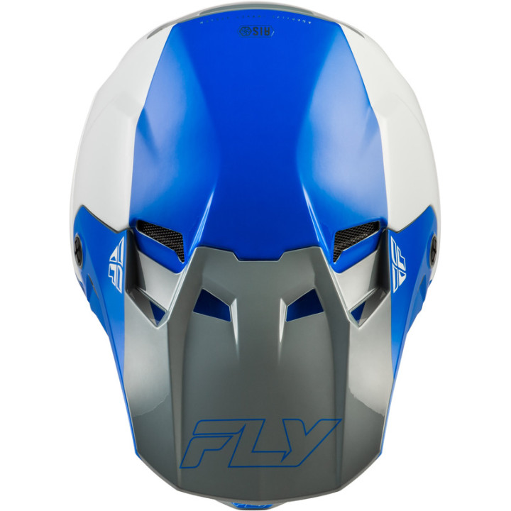 Casque FLY RACING Formula CC Glide - bleu/gris | Oxmoto