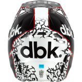 Casque FLY RACING Formula CP Special Edition DBK - noir/blanc/rouge