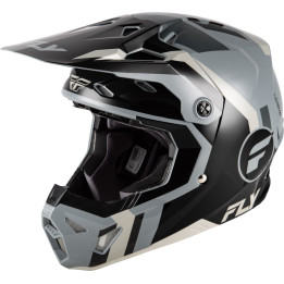 Casque FLY RACING Formula CP Seal - noir/gris | Oxmoto