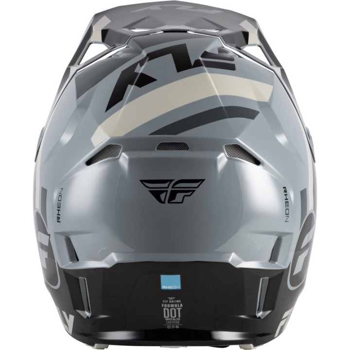 Casque FLY RACING Formula CP Seal - noir/gris | Oxmoto