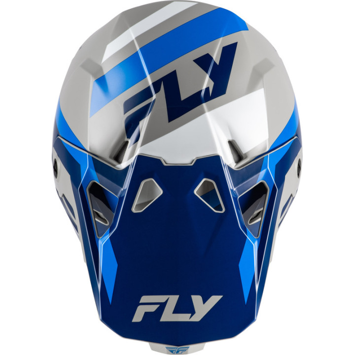 Casque FLY RACING Formula CP Seal - Navy/bleu/gris | Oxmoto