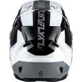 Casque FLY RACING Kinetic Crest - noir/blanc/gris | Oxmoto