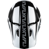 Casque FLY RACING Kinetic Crest - noir/blanc/gris | Oxmoto