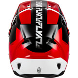 Casque FLY RACING Kinetic Crest - rouge/noir/blanc | Oxmoto
