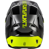 Casque FLY RACING Kinetic Crest - gris/noir/jaune fluo