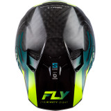 Casque FLY RACING Formula S Carbon Byte - Black Carbon/Teal/Lime