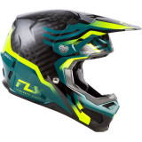 Casque FLY RACING Formula S Carbon Byte - Black Carbon/Teal/Lime