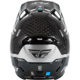 Casque FLY RACING Formula S Carbon Byte - Black Carbon/gris/argent