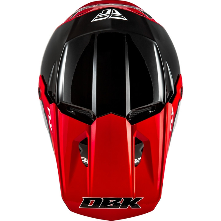 Casque FLY RACING Kinetic Special Edition DBK - noir/rouge/gris