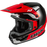 Casque FLY RACING Kinetic Special Edition DBK - noir/rouge/gris
