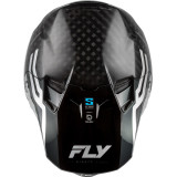 Casque FLY RACING Formula S Carbon Byte - Black Carbon/gris/argent
