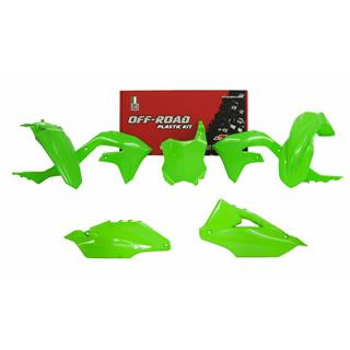 Kit plastique Racetech vert fluo Kawasaki KX450F | Oxmoto