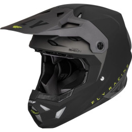 Casque FLY RACING Formula CP Slant Noir/Gris/Jaune Fluo