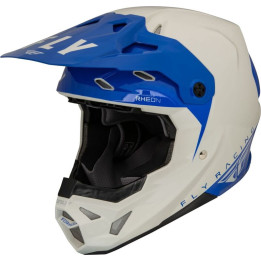 Casque FLY RACING Formula CP Slant - gris/bleu | Oxmoto