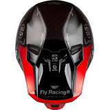 Casque FLY RACING Formula Smart Carbon Legacy - rouge carbone/noir