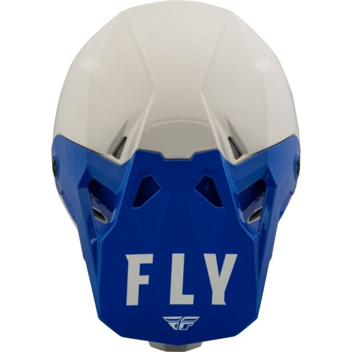 Casque FLY RACING Formula CP Slant - gris/bleu | Oxmoto
